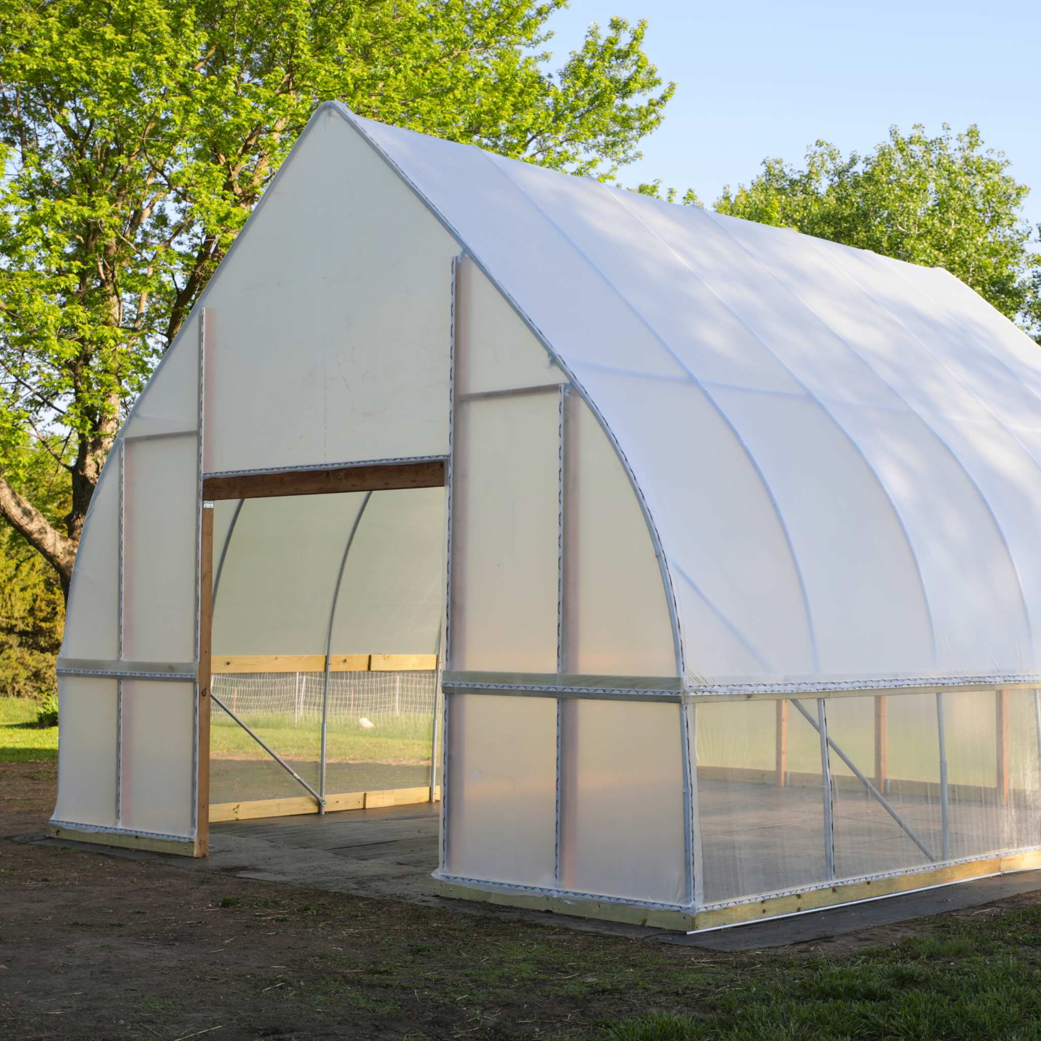 Bootstrap Farmer DIY Gothic Polytunnel Hoop Coop