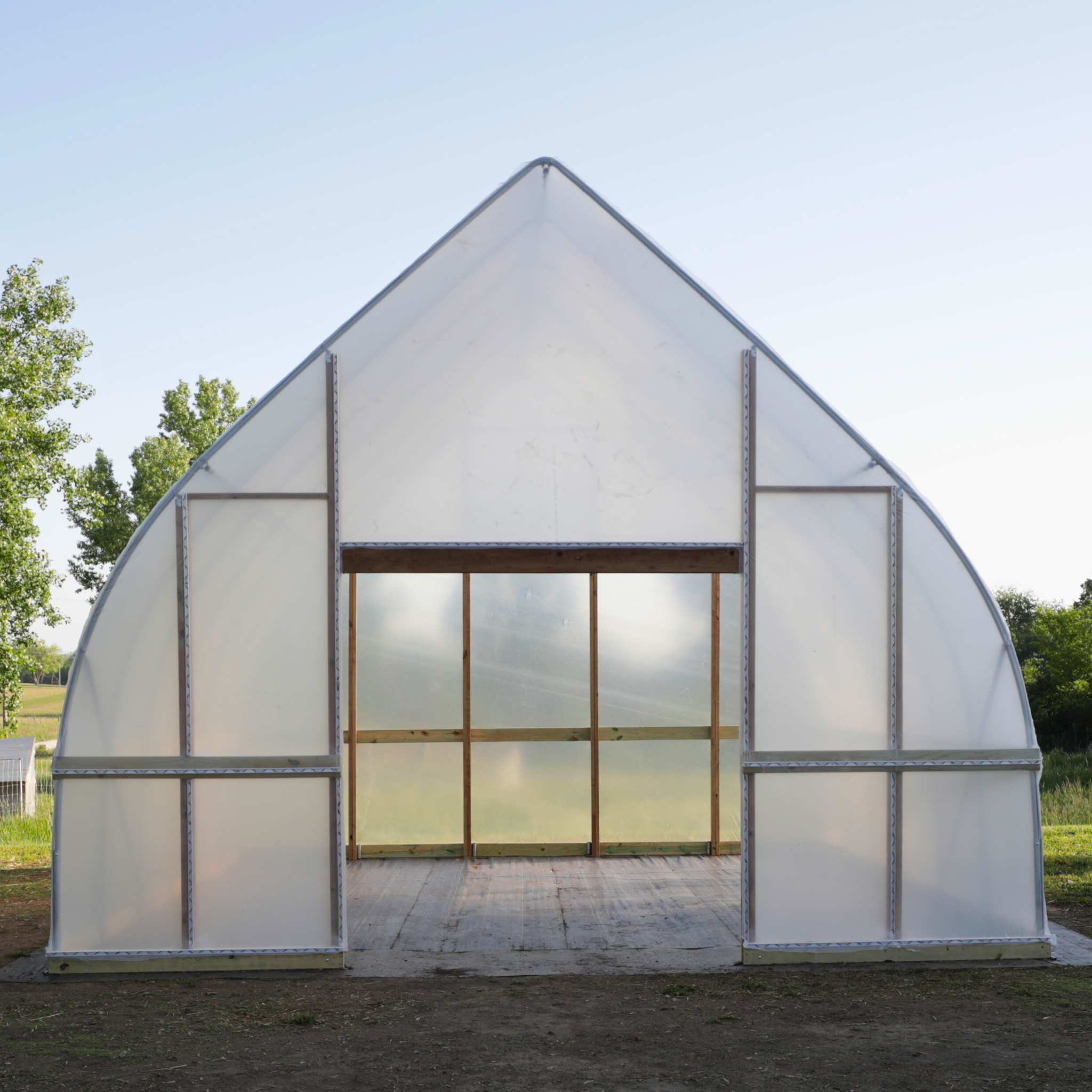 Bootstrap Farmer DIY Gothic Polytunnel Hoop Coop