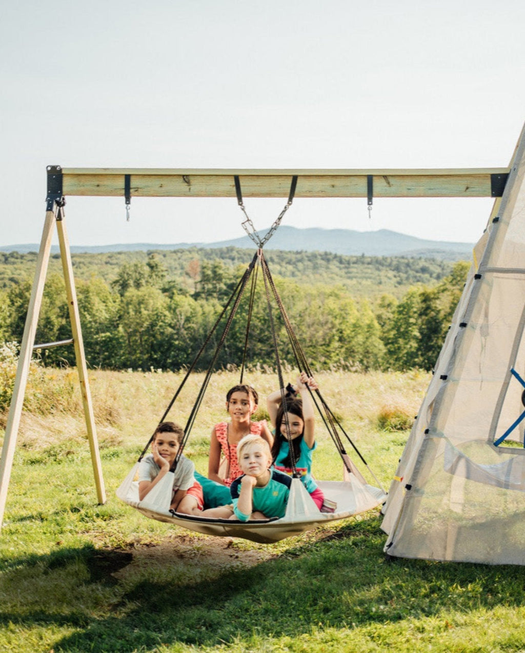 Bijou Hover Lounge Swing - Sky Hover